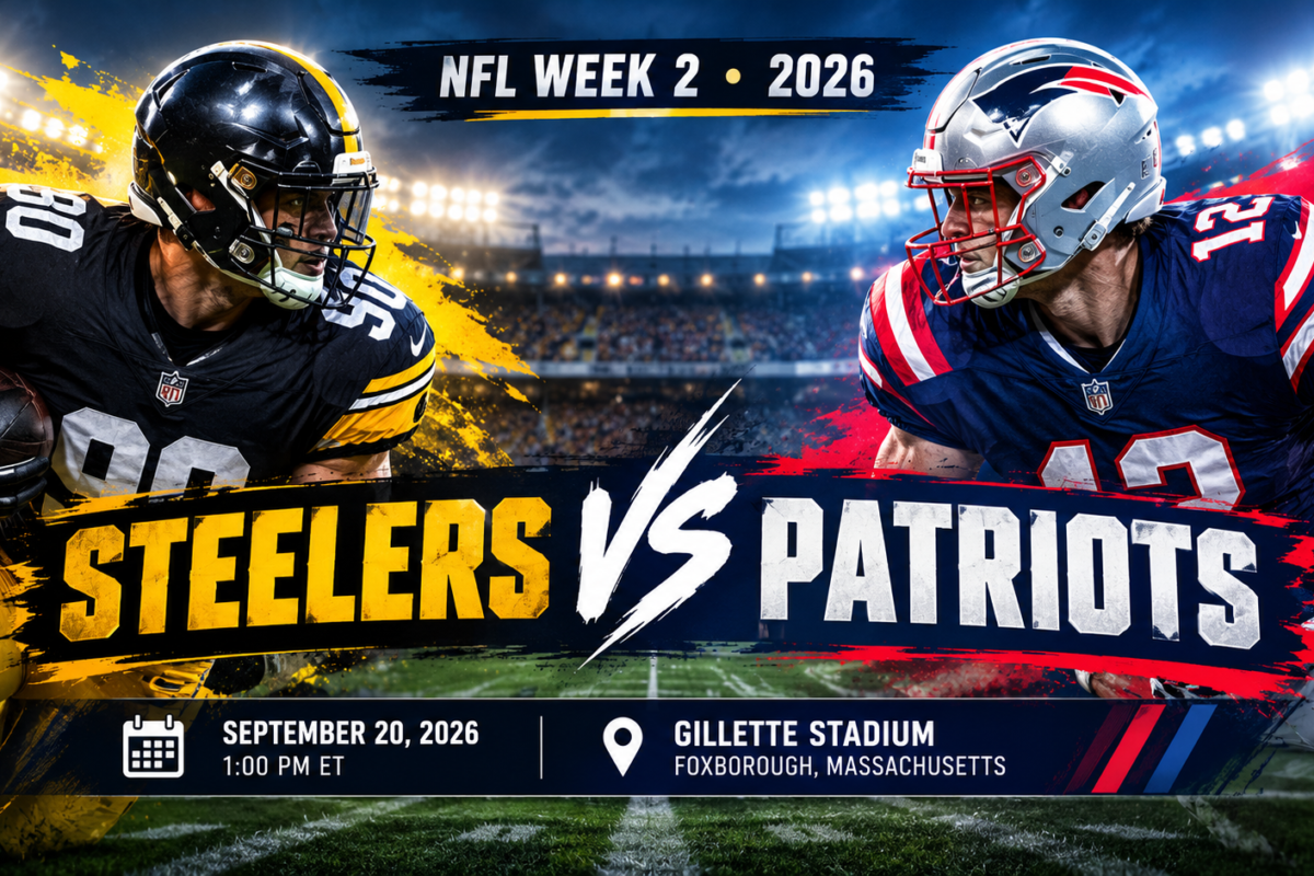 Pittsburgh Steelers vs New England Patriots: Week 2 Preview, Date, Time, and What to Watch